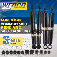 Front + Rear Webco HD Pro Shock Absorbers for TOYOTA PRADO 90 series Wagon 4WD