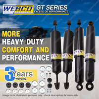 Front + Rear Webco HD Pro Shock Absorbers for LANDCRUISER LJ RJ 70 73 Bundera