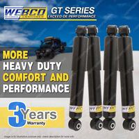 Front Rear Webco HD Pro Shock Absorber for ROVER LANDROVER Discovery 4WD 99-02