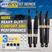 Front + Rear Webco HD Pro Shock Absorbers for NISSAN URVAN E24 Van Jan-82-93