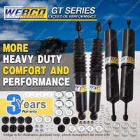 Front Rear Webco HD Pro Shock Absorber for DAIHATSU FEROZA F310 Series 4WD Wagon