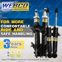 Front Rear Webco Pro Shock Absorbers for NISSAN PULSAR N15 Sedan Hatch SSS ABS