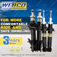 Front + Rear Webco Pro Shock Absorbers for NISSAN PULSAR N15 ABS 95-97
