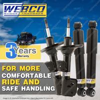 Front Rear Webco HD Ultra Shock Absorbers for NISSAN PATHFINDER R50 3.3 V6 RX TI