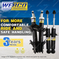 Front Rear Webco Shock Absorber for NISSAN PULSAR N16 1.6 1.8 Q ST Sdn Hatch