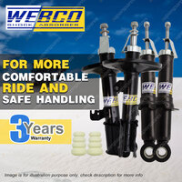 Front + Rear Webco Pro Shock Absorbers for TOYOTA COROLLA ZZE122 Dec-01-Apr-07