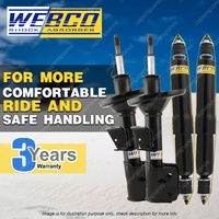 Front + Rear Webco Shock Absorbers for BMW X1 sDrive 18d 18i 20d 20i E84 10-15