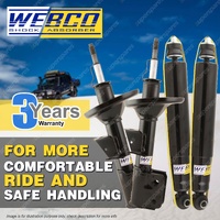 Front + Rear Webco Shock Absorbers for Honda Civic FB 1.5 1.8 12-16