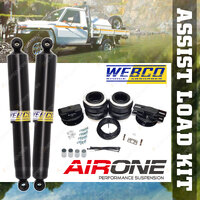 Webco Pro Shock + Air Bag Load Assist Kit 2272kg for Nissan Navara 4WD D22 Leaf