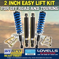 2 Inch 50mm Suspension Lift Kit Complete Strut for Toyota Hilux KUN26 GGN25