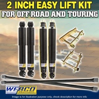 2 Inch 50mm Suspension Lift Kit Webco RAW for Toyota Hilux LN167 LN172 RZN169