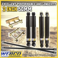 2 Inch 50mm Easy Lift Kit RAW Torsion Bar Extended Shackle for Holden Rodeo RA