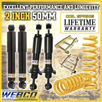2 Inch 50mm Easy Lift Kit King Springs Extended Shackle for Isuzu D-Max 12-20