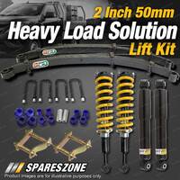 2 Inch Lift Kit EFS Leaf Constant Heavy Duty Load Option for Nissan Navara D40