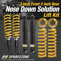 3 Inch Front + 2 Inch Rear Webco Levelling Lift Kit for Toyota Prado 120 Series