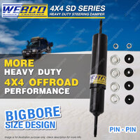 4X4 HD Big Bore Steering Damper 288-485mm for Nissan Patrol Safari GQ Y60 GU Y61