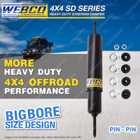 4X4 HD Big Bore Steering Damper 315-526mm for Nissan Patrol Safari GQ Y60 GU Y61