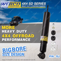 4X4 Big Bore Steering Damper for Toyota 4 Runner Hilux LN RN YN 60 61 63 Leaf Fr
