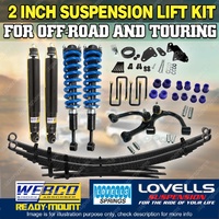 2"50mm Complete Strut Suspension Lift Kit Diff Drop Kit for Ford Ranger PX 12-18