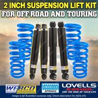 2" 50mm Webco Lovells Springs Suspension Lift Kit for Land Rover Discovery TG