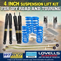 100mm Suspension Lift Kit Panhard Rod Drop Box for Nissan Patrol GQ Y60 GU Y61