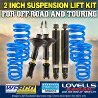 30mm Webco Lovells Springs Suspension Lift Kit for Nissan X-trail T30