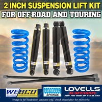 2" 50mm Webco RAW 4x4 Suspension Lift Kit for Toyota 4 Runner LN RN YN VZN 130