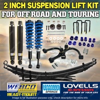 50mm Complete Strut Suspension Lift Kit Control Arm for Toyota Hilux KUN26 GGN25