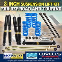 3 Inch 75mm Suspension Lift Kit Panhard Rod Damper for Toyota Landcruiser 80 105