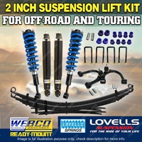 2 Inch 50mm Webco Complete Strut Lift Kit Control Arm for Nissan Navara D40