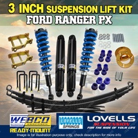 3" 75mm Suspension Lift Kit Lovells Complete Strut for Ford Ranger PX 12-18