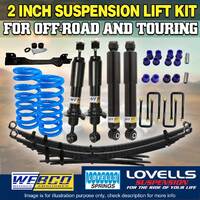 2 Inch 50mm RAW 4x4 Lovells Suspension Lift Kit Diff Drop for Holden Colorado RG