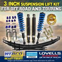 3 Inch Front + 2 Inch Rear Levelling Lift Kit for Nissan Navara D40 no STX550