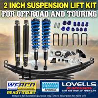 2 Inch Pre Assembled Lift Kit Diff Drop RAW Leaf for Ford Ranger PX 12-18