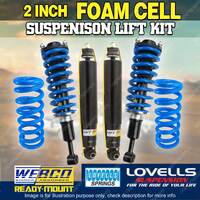 2" 50mm Foam Cell Lift Kit Complete Strut Coil for Nissan Navara NP300 D23