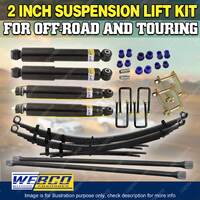 2" Lift Kit Shocks Raw Leaf Torsion Bar Shackle for Ford Ranger PJ PK 06-11