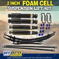 2 Inch Lift Kit Foam Cell Shocks Raw Torsion Bar Leaf Spring for Holden Rodeo RA