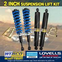 2" Lift Kit Assembly Lovells Coil Extended Shackle for Ford Ranger Next Gen PY