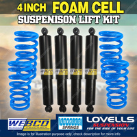 4" 100mm Lift Kit Foam Cell Lovells Coil for Ford Maverick DA Wagon 88-94
