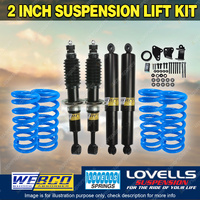 2 Inch Lift Kit Shock Lovells Coil Springs Diff Drop for Ford Everest 18-22