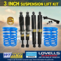 3 Inch Lift Kit Shock Lovells Coil Diff Drop Kit Spacer for Isuzu MU-X 13-on