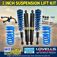 2" 50mm Lift Kit Pre Assembled Lovells Coil Diff Arm for Toyota Landcruiser 200