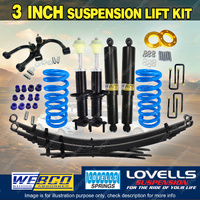 3" Front 2" Rear Lift Kit Lovells Raw Leaf Control Arm Spacer for Ford Ranger PY