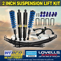 2" Lift Kit Complete Strut Lovells Coil Raw Leaf Control Arm for Ford Ranger PY