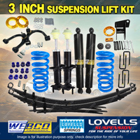 3" + 2" Lift Kit Raw Leaf Control Arm Diff Spacer for Volkswagen Amarok 23-ON