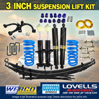 3" Lift Kit Lovells Coil Raw Leaf Control Arm Spacer for Volkswagen Amarok 23-ON