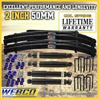 2 Inch 50mm Lift Kit Webco Shock Absorbers EFS Leaf Springs for Ford Maverick DA