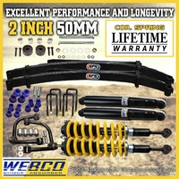 2 Inch Pre Assembled Lift Kit Control Arm EFS Leaf for Toyota Hilux KUN26 GGN25
