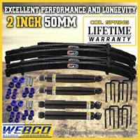 2 Inch Lift Kit Shocks EFS Leaf Springs for Toyota Landcruiser FJ60 62 HJ60 61