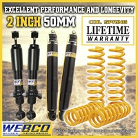 2 Inch Lift Kit Shocks King Coil Springs for Toyota Landcruiser Prado 90 95